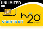 BuyH2O GSM All Unlimited $60 Starter Kit on Long Distance Post Webstore