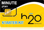 H2O GSM Wireless Minutes Starter Kit