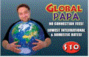 Global Papa calling card